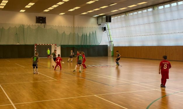Prípravka U-11 na halovom turnaji v Badíne